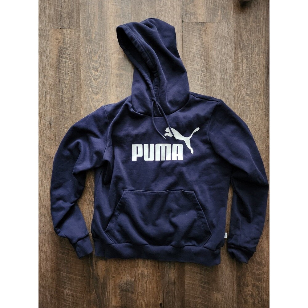 Girls XL Puma navy blue hoodie